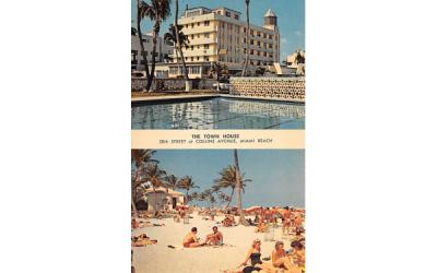 The Town House Miami Beach, Florida Postcard