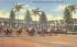 They're Off at Hialeah Park Miami, Florida Postcard