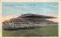 Grand Stand and Club House, Race Track Miami, Florida Postcard