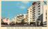 Stephen Foster, Lombardy and Casablanca Hotels Miami Beach, Florida Postcard