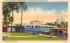Forty-First Street Bridge Over Indian Creek Miami Beach, Florida Postcard