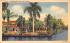 A Waterfront Estate in Florida, USA Postcard