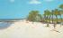 Beautiful Coquina Beach on Gulf of Mexico Manatee County, Florida Postcard