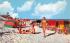 Life on Ease On Florida's Colorful Beaches, USA Postcard