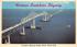 Sunshine Skyway Bridge Across Tampa Bay Misc, Florida Postcard