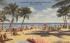 Sun and Surf Bathing, Lummus Park Miami Beach, Florida Postcard
