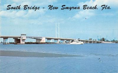 South Bridge New Smyrna Beach, Florida Postcard