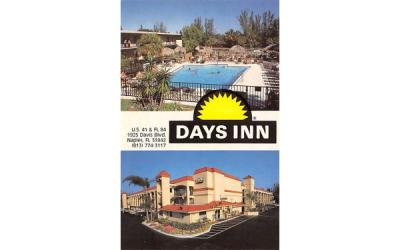 Days Inn Naples, Florida Postcard