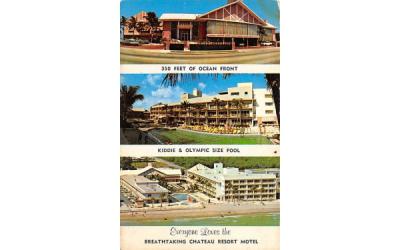 Chateau Resort Motel Ormond Beach, Florida Postcard
