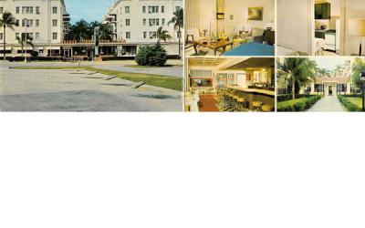 Orange Court Motor Lodge Orlando, Florida Postcard
