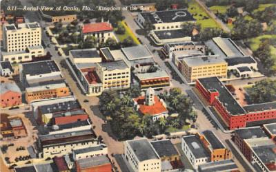 Aerial View of Ocala, FL, USA Florida Postcard