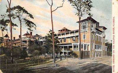 Hotel Ormond on the Halifax River Florida Postcard
