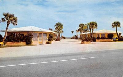 Oceanic Motel Ormond Beach, Florida Postcard