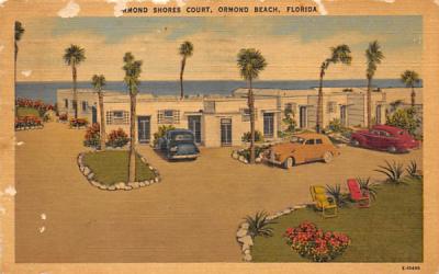 Ormond Shores Court Ormond Beach, Florida Postcard