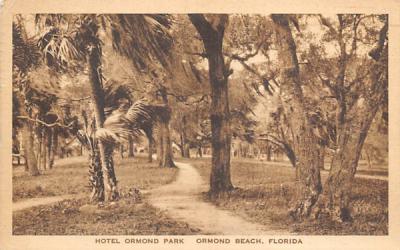 Hotel Ormond Park Ormond Beach, Florida Postcard