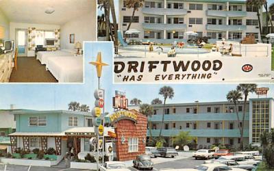 Driftwood Beach Motel Ormond Beach, Florida Postcard