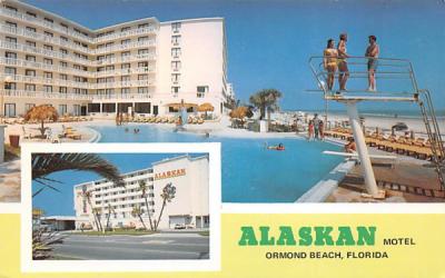 Alaskan Motel Ormond Beach, Florida Postcard