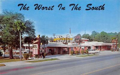 Thomas Motel, Restaurant and Cocktail Lounge Ormond Beach, Florida Postcard