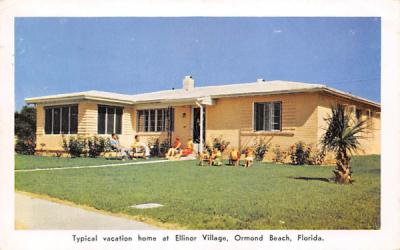 Typical Vacation home at Ellinor Village Ormond Beach, Florida Postcard