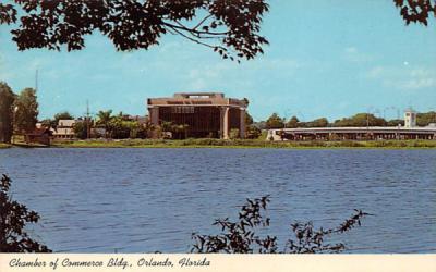 Chamber of Commerce Bldg Orlando, Florida Postcard