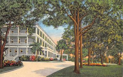 Main Entrance, Florida Sanitarium and Hospital Postcard