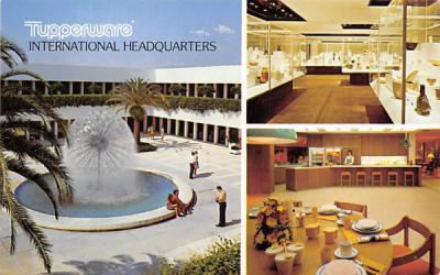 Tupperware International Headquarters Orlando, Florida Postcard