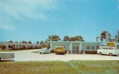 Sarabay Motel & Restaurant Osprey, Florida Postcard