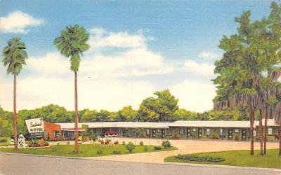 Sabal Motel Ocala, Florida Postcard