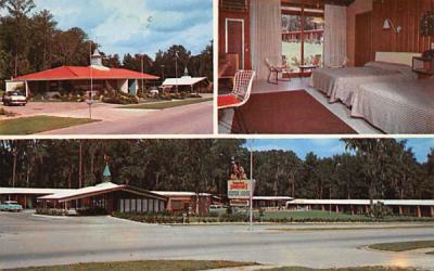 Howard Johnson's Motor Lodge and Restaurant Ocala, Florida Postcard