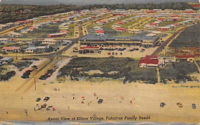 Aerial View of Ellinor Village Ormond, Florida Postcard