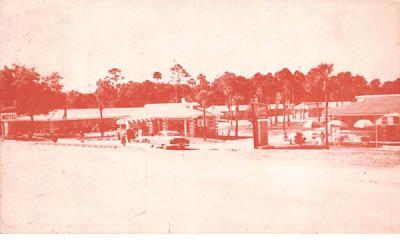 Thomas Motel & Restaurant Ormond, Florida Postcard