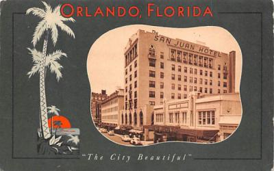 San Juan Hotel Orlando, Florida Postcard