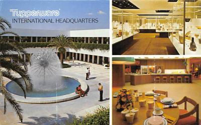 Tupperware International Headquarters Orlando, Florida Postcard