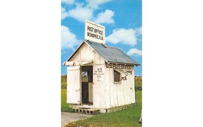Smallest Post Office in U.S. Ochopee, Florida Postcard