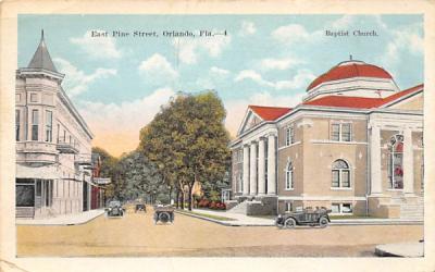 East Pine Street Orlando, Florida Postcard