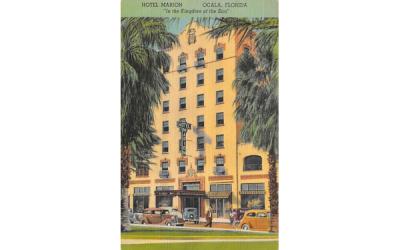Hotel Marion Ocala, Florida Postcard