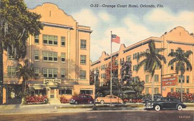 Orange Court Hotel Orlando, Florida Postcard