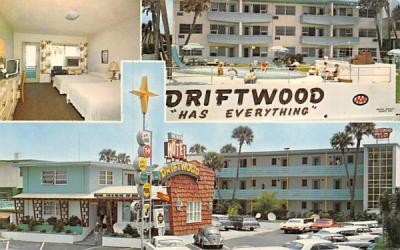 Driftwood Beach Motel Ormond Beach, Florida Postcard