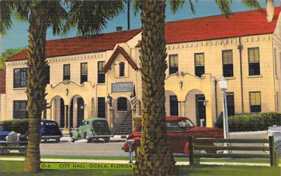 City Hall Ocala, Florida Postcard