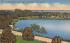 An Orange Grove Among Lakes  Orange Groves, Florida Postcard
