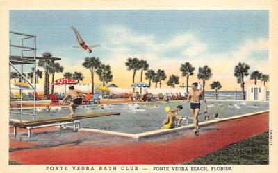 Ponte Verda Bath Club Ponte Verda Beach, Florida Postcard