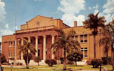 The Charlotte County Court House Punta Gorda, Florida Postcard