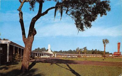 Holiday Lodge Inc. Perry, Florida Postcard