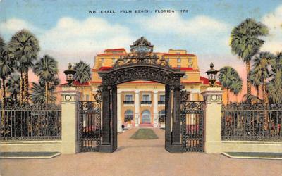 Whitehall Palm Beach, Florida Postcard