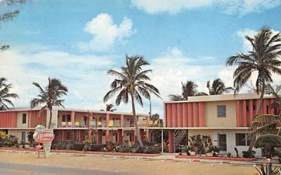 The Islander Apt. - Motel Palm Beach Shores, Florida Postcard