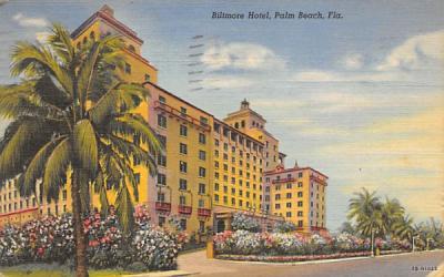 Biltmore Hotel Palm Beach, Florida Postcard