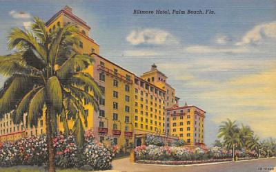 Biltmore Hotel Palm Beach, Florida Postcard