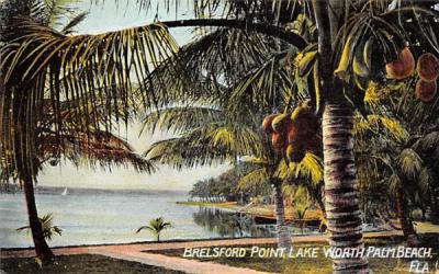 Brelsford Point, Lake Worth Palm Beach, Florida Postcard