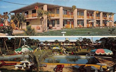 George's Motel Panacea, Florida Postcard