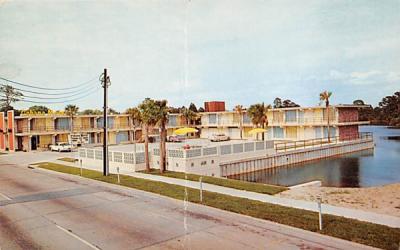 Cabana Motel Panama City, Florida Postcard